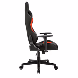 SENSE7 Spellcaster Siège de jeu sur PC Chaise avec assise rembourrée Noir, Rouge