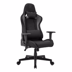 SENSE7 Spellcaster Siège de jeu sur PC Chaise avec assise rembourrée Noir, Gris
