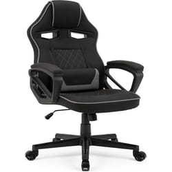 SENSE7 Knight Siège de jeu sur PC Chaise avec assise rembourrée Noir, Rouge