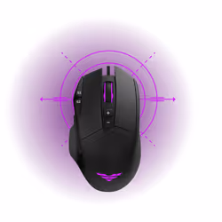 PREYON PFG27B souris Gaming Droitier USB Type-A Laser 12400 DPI