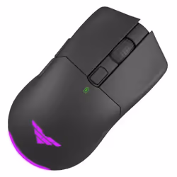 PREYON POW35B, Droitier, Laser, USB Type-A, 16000 DPI, Noir