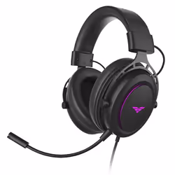 PREYON PSF53B, Avec fil, 20 - 20000 Hz, Appels/Musique, 310 g, Casque, Noir
