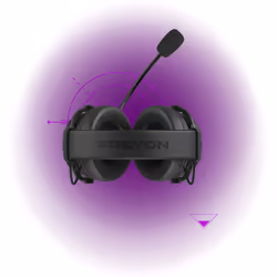 PREYON PSF53B écouteur/casque Avec fil Arceau Appels/Musique Noir