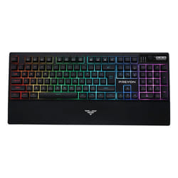 PREYON PLCA104B clavier Universel USB QWERTY Anglais Noir