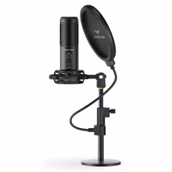 PREYON PBS43B, Microphone de table, -43 dB, 25 - 20000 Hz, 16 bit, 48 kHz, 75 dB