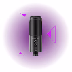 PREYON PBS43B microphone Noir Microphone de table