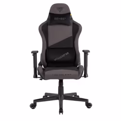 SENSE7 Spellcaster Senshi, Siège de jeu universel, 150 kg, Noir/Gris, Noir, Noir, Gris, Tissu