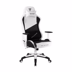 SENSE7 Spellcaster Senshi XL Siège de jeu universel Noir, Blanc