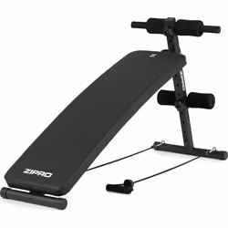 ZIPRO SLANT, Banc de musculation, 200 kg, Gym, Maison, 110 kg, Plat et incliné, Acier