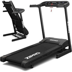 Tapis de Course Pliable - ZIPRO - Pulse - 130 kg - Vitesse 1 à 12 km/h - 12 Programmes dEntraînement
