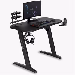Bureau Gaming - SENSE7 - Nomad Basic - 100x50 cm - Fibre de carbone - Ergonomique