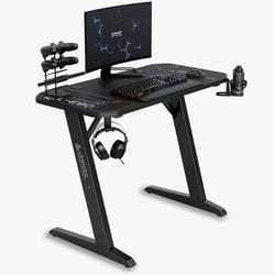 Bureau Gaming - SENSE7 - Nomad Cybernetic - 100x50 cm - Ergonomique - Noir