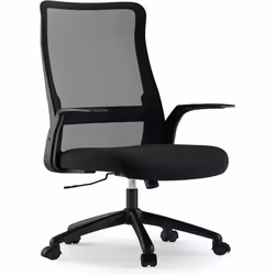 Chaise de Bureau Ergonomique - Sense7 - Juno - Dossier Respirant - Fonction Bascule - Support 130kg