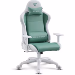 Chaise Gaming - SENSE7 - Spellcaster FUKU - Cuir Éco - Ergonomique - Inclinaison 160°