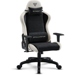 Chaise Gaming - SENSE7 - Spellcaster FUKU - Cuir Éco & Alcantara - Inclinaison 160° - Accoudoirs 1D