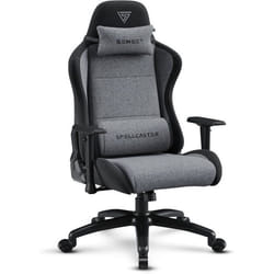 Chaise Gaming - SENSE7 - Spellcaster FUKU XL - Alcantara Haut de Gamme - Inclinaison 160° - Accoudoirs Réglables