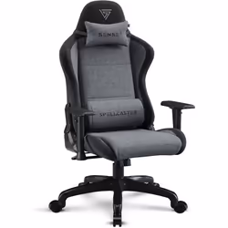 Chaise Gaming - SENSE7 - Spellcaster FUKU - Tissu Respirant - Accoudoirs Réglables - Inclinaison 90°-160°