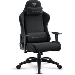Chaise Gaming - SENSE7 - Spellcaster FUKU XL - Alcantara Haut de Gamme - Inclinaison 160° - Accoudoirs Réglables