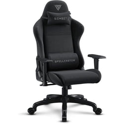 Chaise Gaming - FUKU - Spellcaster - Alcantara Haut de Gamme - Inclinaison 160° - Accoudoirs Réglables