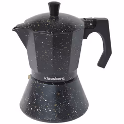 Cafetière à pression - KLAUSBERG - KB-7160 - 450ml - 9 tasses - Aluminium marbré