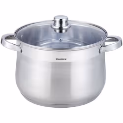Casserole - Klausberg - KB-7163 - Acier inoxydable - 86L - Fond thermique 3 couches