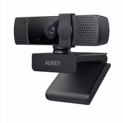 AUKEY PC-LM7, 2 MP, 1920 x 1080 pixels, Full HD, 30 ips, 1920x1080@30fps, Couvercle de confidentialité