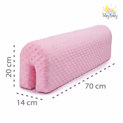 Totsy Baby OCH201_ROZOWY_70 protection de lit d'enfant