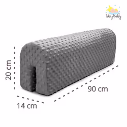 Totsy Baby OCH204_SZARY_90 protection de lit d'enfant