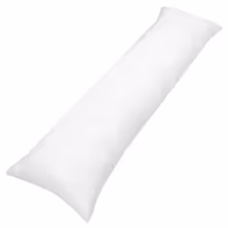 Oreiller de corps pour dormeur latéral 40x145 - TOTSY BABY - Blanc - Polyester
