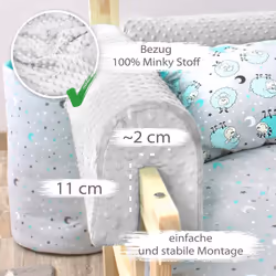 Totsy Baby OCH250_JASSZA_70 protection de lit d'enfant
