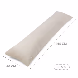Totsy Baby PZP805_BEZOWY_40X145 Oreiller pour bébé