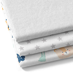 Totsy Baby PDZ802_MULTI_75X35 drap housse pour matelas pour bébé 1 pièce(s)