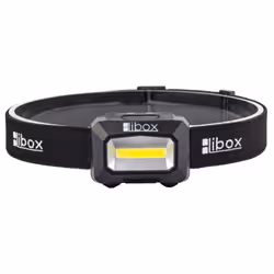 Libox LB0107 torche et lampe de poche Noir Lampe frontale LED