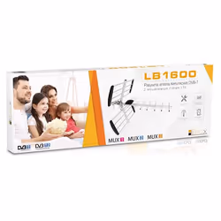 Libox Antena kierunkowa 16-el. pasywna DVB-T Z FILTREM LTE LB1600 antenne TV Extérieure 18 dB