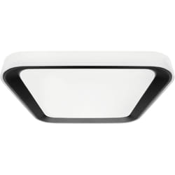 Plafonnier Quadro noir 66W