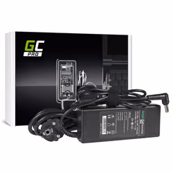 Green Cell AD02P, Ordinateur portable, Intérieure, 100 - 240 V, 50 - 60 Hz, 90 W, 19 V