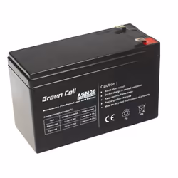 Green Cell AGM06, Sealed Lead Acid (VRLA), 12 V, 1 pièce(s), Noir, 9 Ah, 5 année(s)