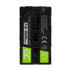 Green Cell CB13 batterie de caméra/caméscope Lithium-Ion (Li-Ion) 6600 mAh