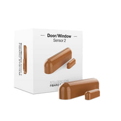 Fibaro FGDW-002-5 ZW5 capteur de porte/fenêtre Sans fil Marron