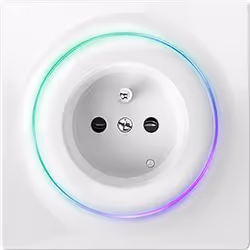 Fibaro Walli, Type E, 50 m, Blanc, 110 - 230 V, 16 A, 50/60 Hz