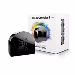 Fibaro RGBW Controller 2, Sans fil, Z-Wave, Noir, 868.4 MHz, 50 m, RF sans fil