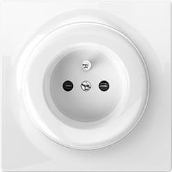 Fibaro Walli N prise de courant Type E Blanc