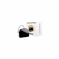 Contrôle intelligent pour installations électriques Le FIBARO DOUBLE SMART MODULE (FGS-224) est un module Z-Wave compact perm ...