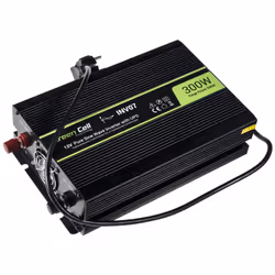 Green Cell INV07 adaptateur de puissance & onduleur Auto 300 W Noir - Vue supplémentaire 5