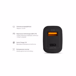 Green Cell CAD33 chargeur d'appareils mobiles Universel Noir Allume-cigare Charge rapide Intérieure - Vue supplémentaire 4