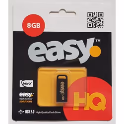 IMRO EASY/8GB, 8 Go, USB Type-A, 2.0, 82 Mo/s, Sans capuchon, Noir