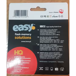 IMRO EASY/8GB lecteur USB flash 8 Go USB Type-A 2.0 Noir