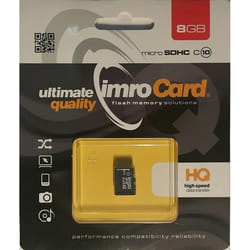 IMRO 10/8G mémoire flash 8 Go MicroSDHC Classe 10