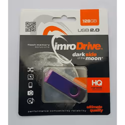 IMRO AXIS/128G USB, 128 Go, USB Type-A, 2.0, 10 Mo/s, Pivotant, Violet