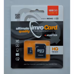 IMRO MICROSDXC 10/128GB UHS-3 ADP Memory card 128 Go Classe 10